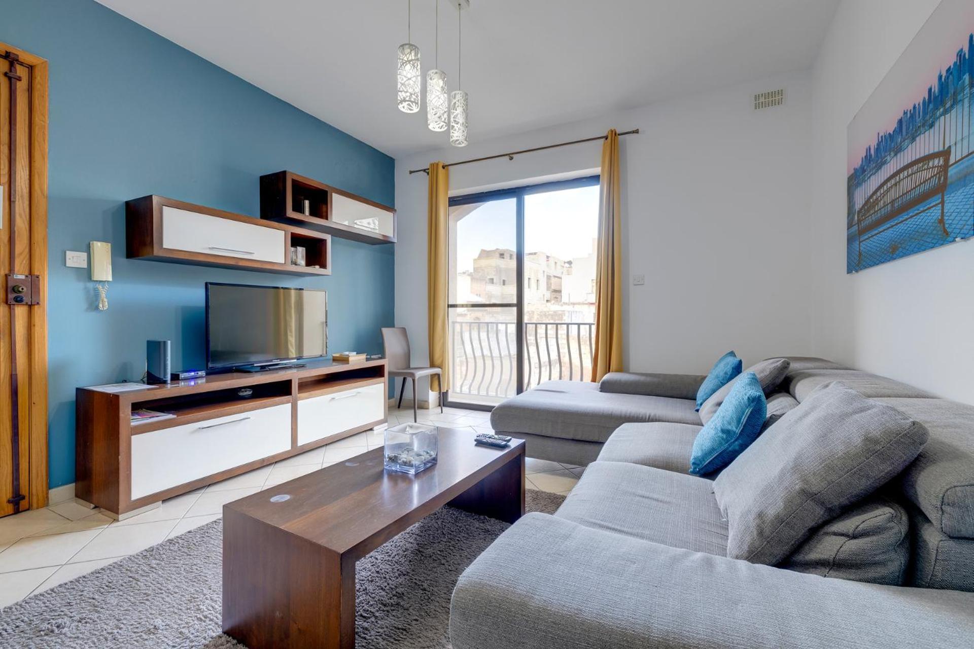 Modern 2BR Sliema Apartment Exterior foto