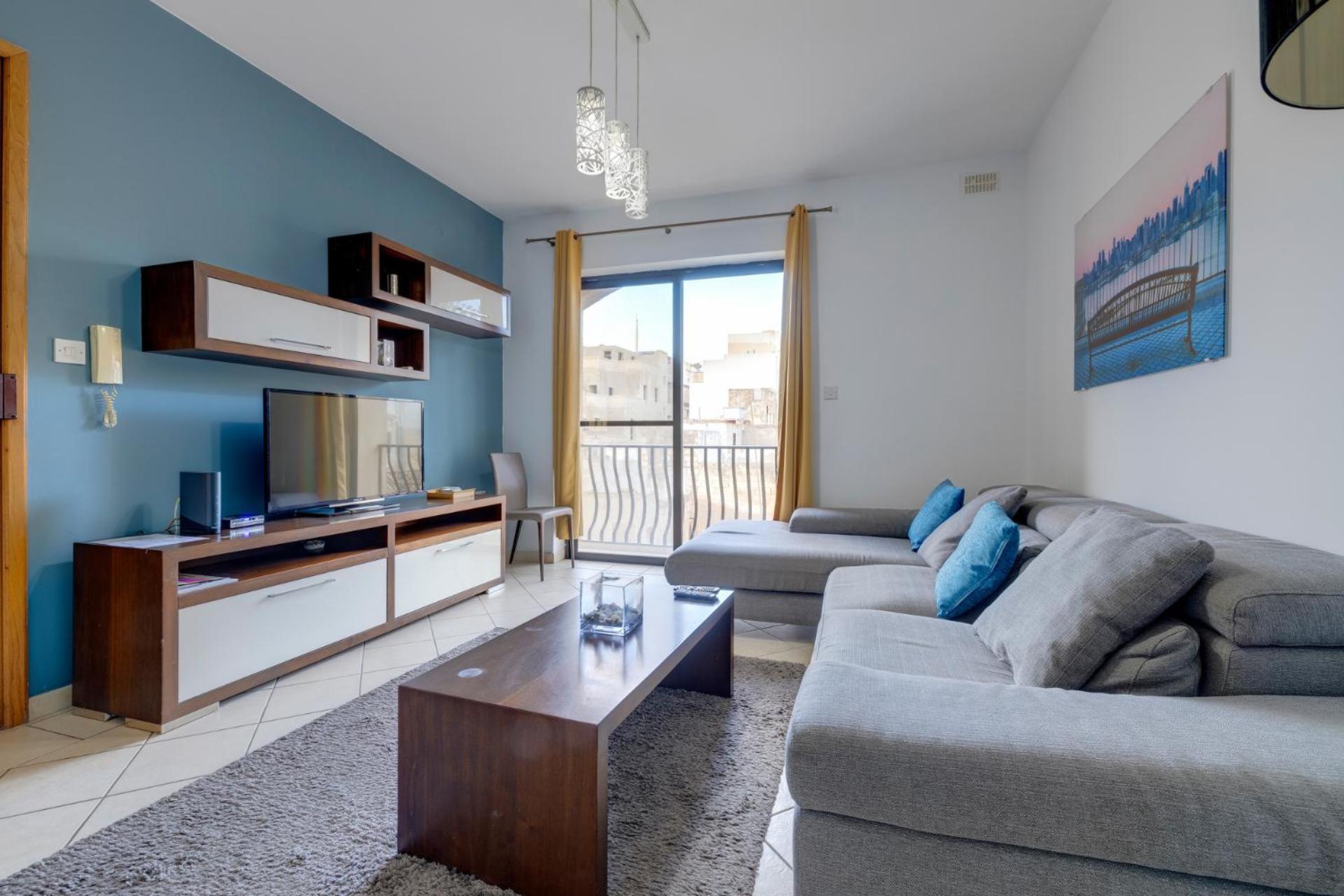 Modern 2BR Sliema Apartment Exterior foto