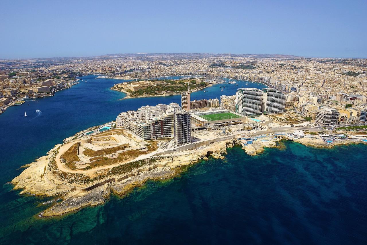 Modern 2BR Sliema Apartment Exterior foto